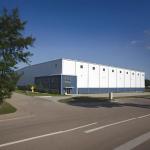 High Rise Modular Steel Frame Construction Factory , Modern Steel Structure