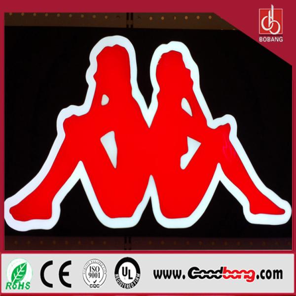 Hotsale chain-store high quality waterproof acrylic square thin signboard in