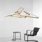 Modern DIY Chandelier Lighting Decoration Living Room Hanging Light Fixture(WH
