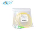 SC APC G657A1 Fiber Optic Patch Cord 0.9mm Fiber Optics Pigtail 1 Meter