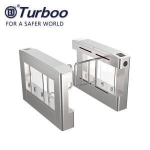 Quality Access Control System Pedestrian Barrier Gate , Stainless Steel Swing Gate wholesale