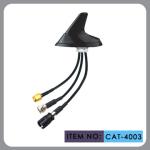 1575.42mhz Auto Gps Antenna , Shark Fin Vehicle Gps Receiver Antenna