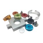 4 Axis Center CNC Lathe Machine Parts For Hardened Aircraft Metals