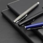 Matte Business Gift Roller Ball Pen 0.5mm Signature Pen Metal Gel Pen Custom
