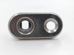 Metal Deep Drawn Metal Stamping Parts Iron Steel Nickel Plated 0.40mm Thickness