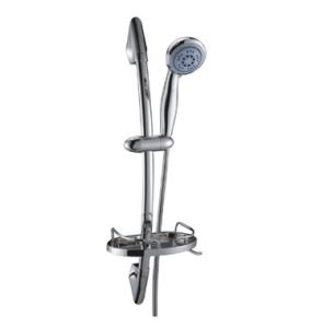 Quality Sliding Bar Wall Mount Bathroom Sink Faucet Concealed Taps , Polished Chrome wholesale