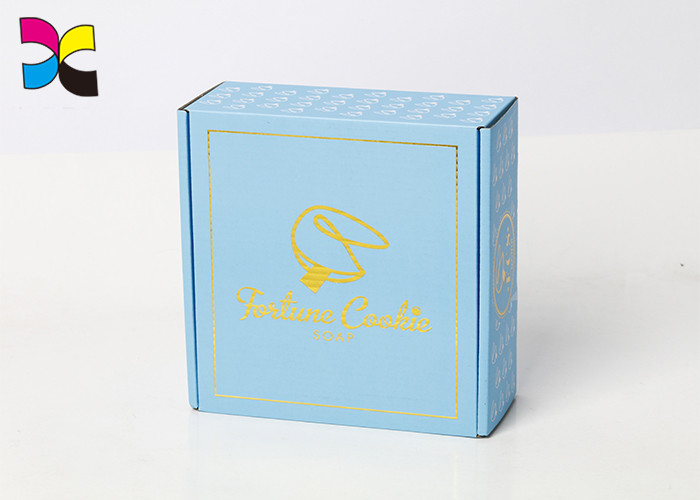 Custom Size Printed Paper Gift Packing Box For Costume / Dress / Shoes