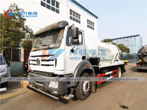 Quality North Benz Beiben 13000 Gallons Sewer Cleaning Truck With Battioni Pagani MEC13500 wholesale