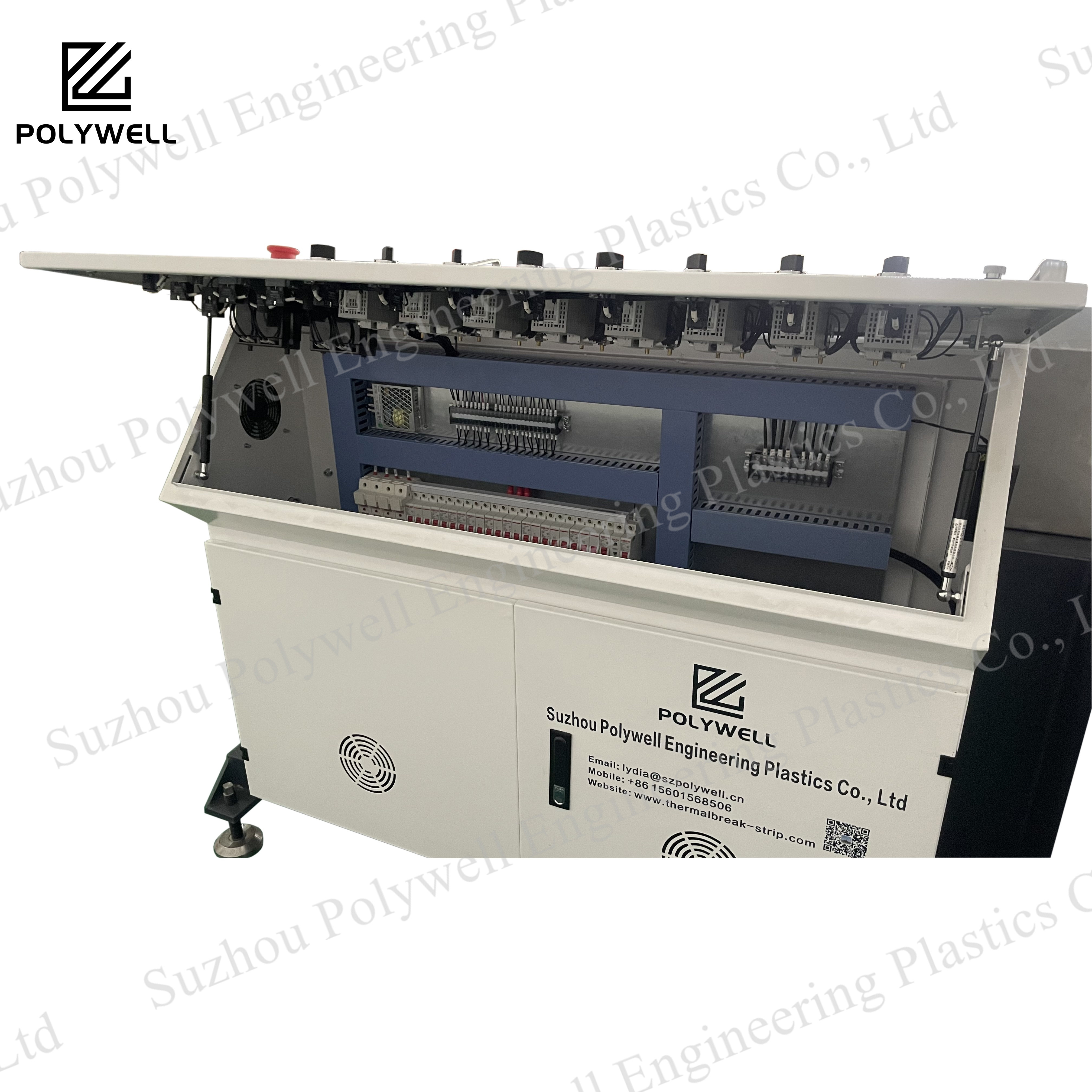 Nylon Plastic Extruding Equipment Polyamide Insulation Profile Extrusion Machine