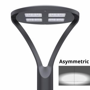 Quality IP65 IK08 LED Post Top Lamp 3000K 4000K 6000K Outdoor Post Top Lighting Fixtures wholesale