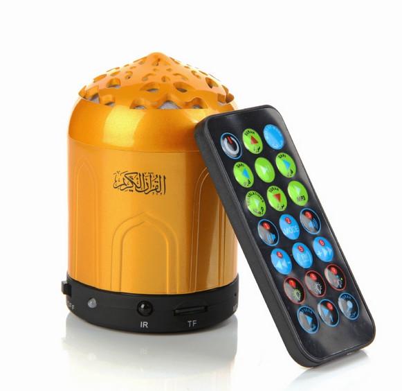 Digital mp3 quran speaker with remote controller & MP3 & FM radio mini digital