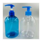 Personal Care 500ml Clear PET Bottle for Liquid Soap Payment Term 30% TT Deposit
