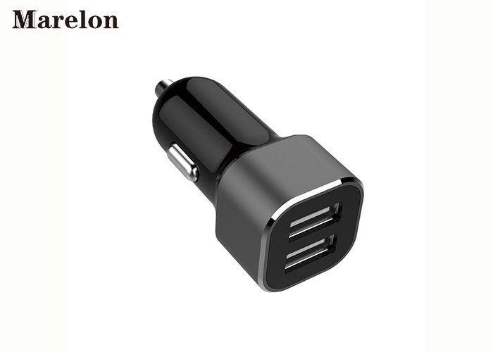 Fast Charging Bluetooth USB Charger / Dual Usb Port With Retractable Cable