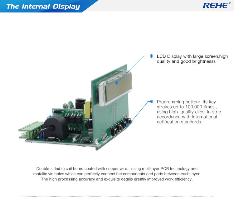 Superior Quality AC/DC Power Supply LCD Intelligent Single Phase Multi-function Power Meter