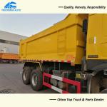 20m3 SINOTRUK HOWO 30 Tons Tipper Truck For Guine