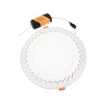 Simple Double Color Commercial Led Ceiling Panel Light With Aluminum Housing