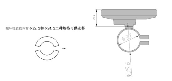 For motor kit KUNTENG LCD8H display Automatic identification 24V, 36V and 48V on electric bike