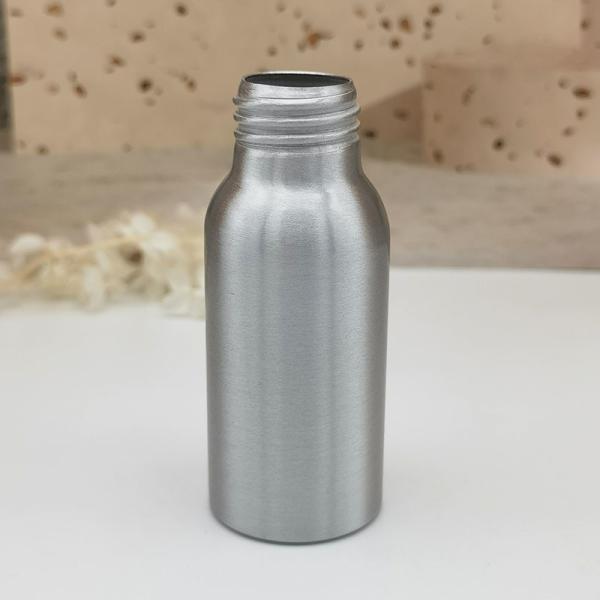 Metal Aluminum Lotion Pump Bottle 18 / 20 / 24mm 50ml Trigger Mist Sprayer