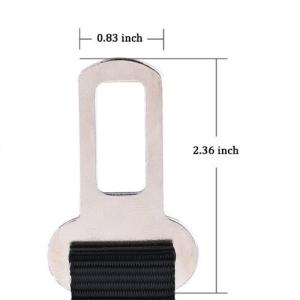 Quality Safety Metal Car Spring Seat Belt Buckle Car Vehicle Seat Belt Harness Car Clip Belt Buckles wholesale