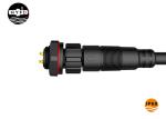 M16 Nylon PA66 6 Pin Panel Mount Connector
