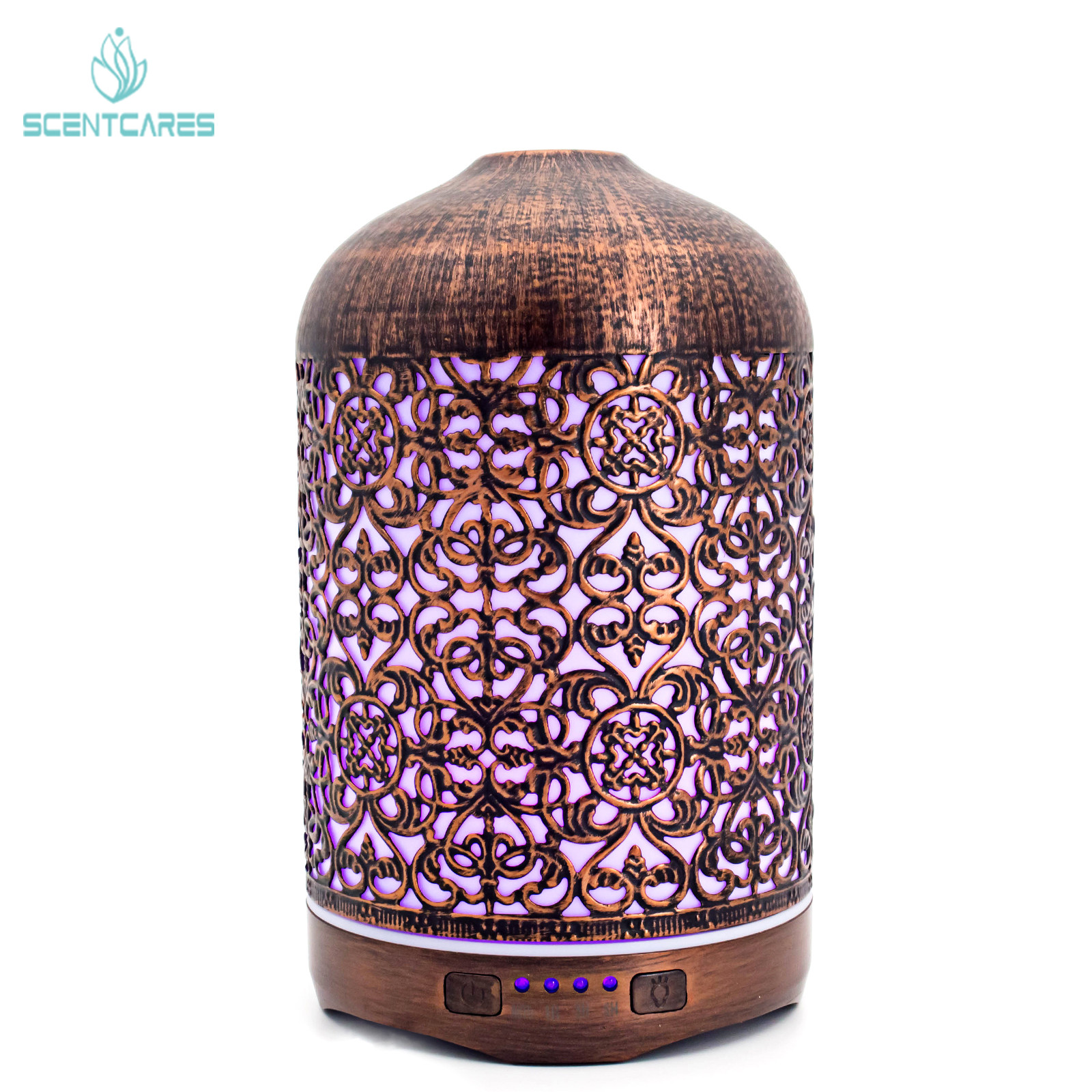 260ml Essential Oil Ultrasonic Metal Aroma Diffuser