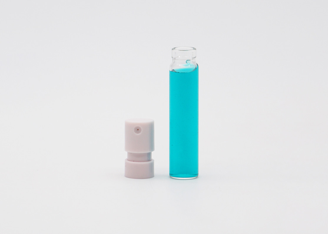 1ml 2ml 3ml Plastic Tester Bottle Empty Mini Perfume Atomizer