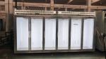 6 Glass Door Commercial Display Refrigerator 380V 3200L Durable