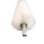 Custom Industrial Rotating Brushes Cleaning Cylinder Center Roller Brush