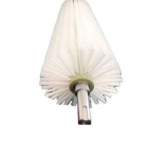 Quality Custom Industrial Rotating Brushes Cleaning Cylinder Center Roller Brush wholesale