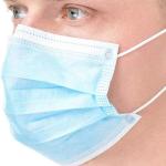 Fiberglass Free Dustproof 3 Ply Disposable Nose Mask