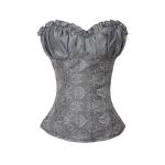 Body Shaping sexy corset with ruffle bra