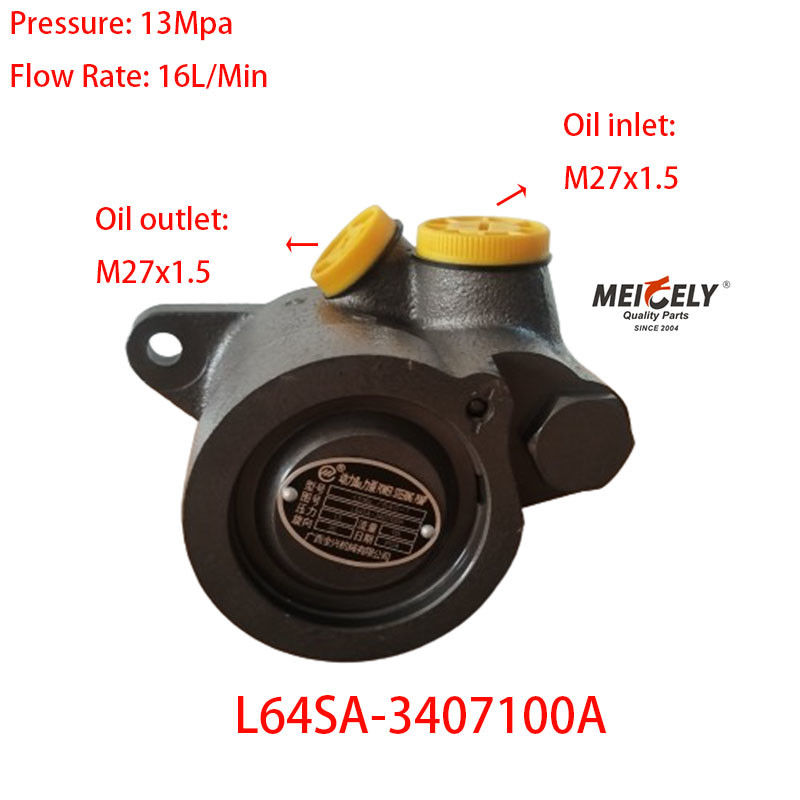 Hot Selling Yuchai Power Steering Pump Steering Vane Pump