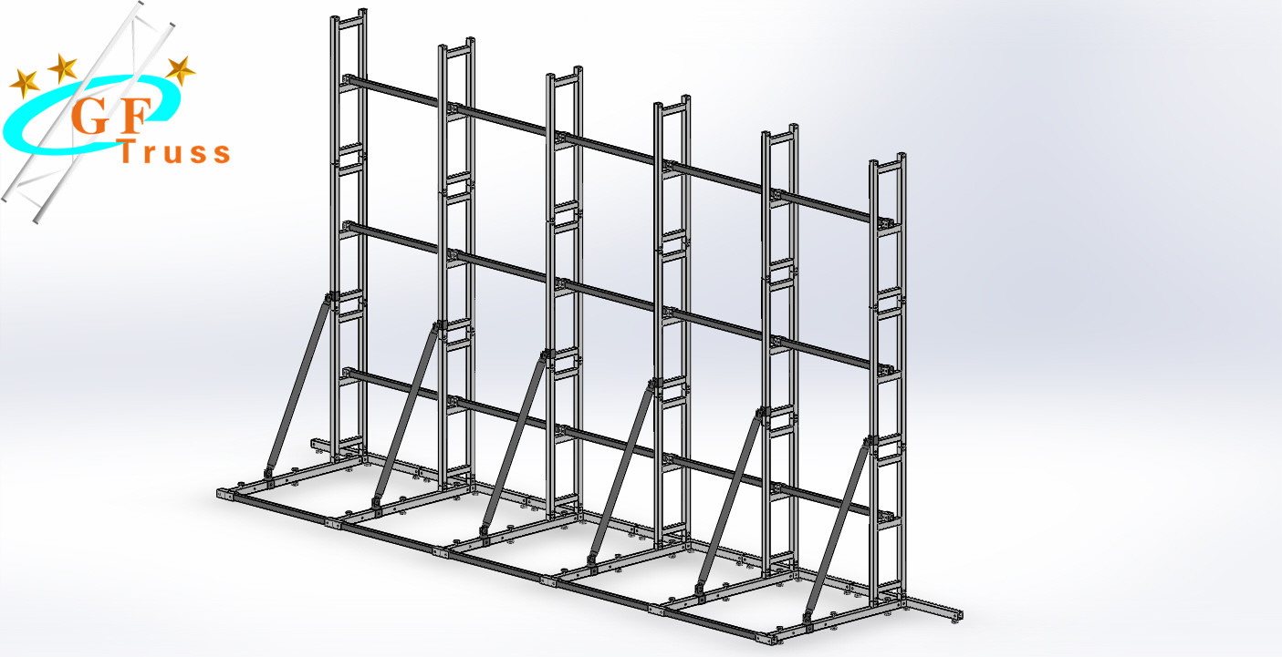 Heavy Decoration Ladder Outdoor Aluminum Truss