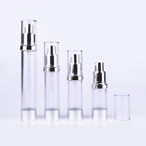 Quality SGS 0.3ml Output PP White Airless Lotion Skin Care Pump Bottle wholesale