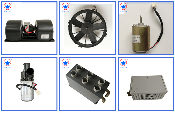 3000±200rpm Speed Dc Fan Motor Replacement , Evaporator Blower Motor 5000hours