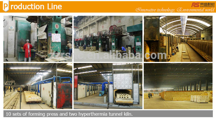Rongsheng High Strength Phosphate Bonded Alumina Bricks With Best Price For Cement Plant