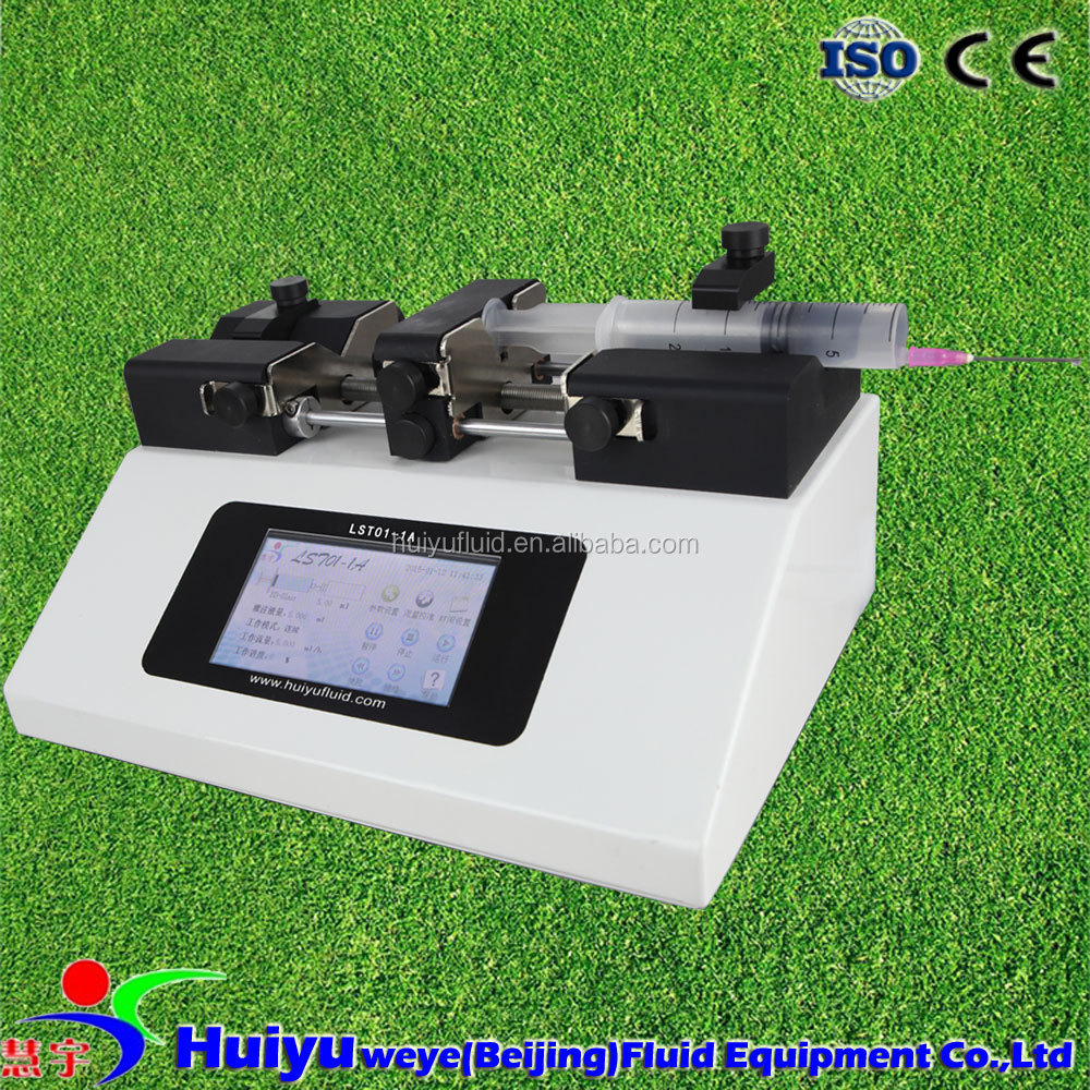 China accurate micro volume laboratory syringe pump