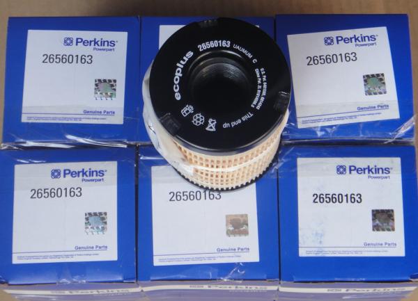 UK perkins diesel engine parts,fuel filters for perkins,26560163,26560143