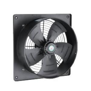 Quality Low Noise Electric Greenhouse Square Ventilation Fan Mounting With LED Light wholesale