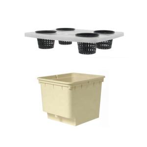 Quality Eco Fridendly 13 Gallon Hydroponics Dutch Buckets For Planting Tomato wholesale