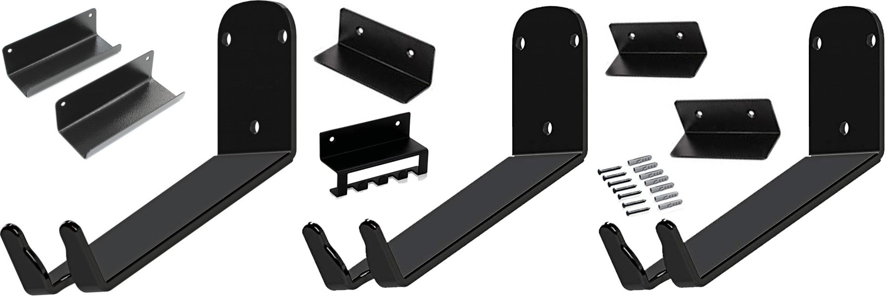 Elegant and Space-Saving Bicycle Storage with Pedal Suspension and Power Coating Holder
