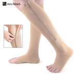 Anti Slip Compression Leg Socks Venous Pressure Socks Zipper Compression Socks