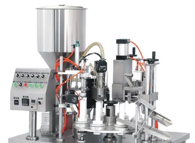 1.5KW Stable Tube Filling And Sealing Machine Rustproof Semi Automatic