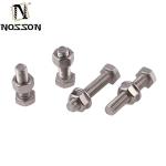 ZINC PLATED M6 Hex Head Bolt Metric Measurement System Titanium Hex Bolts and