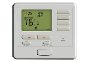 Quality Weekly Lcd Battery Operated Room Thermostat, 7 Day Programmable Thermostat Water Heater Air Conditioning wholesale