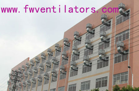 very big air volume evaporative air conditioner 70000 m3/h 80000 m3/h 90000m3/h