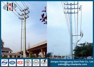 Quality Hot Dip Galvanized Tubular Electrical Power Pole Transmission Pole wholesale