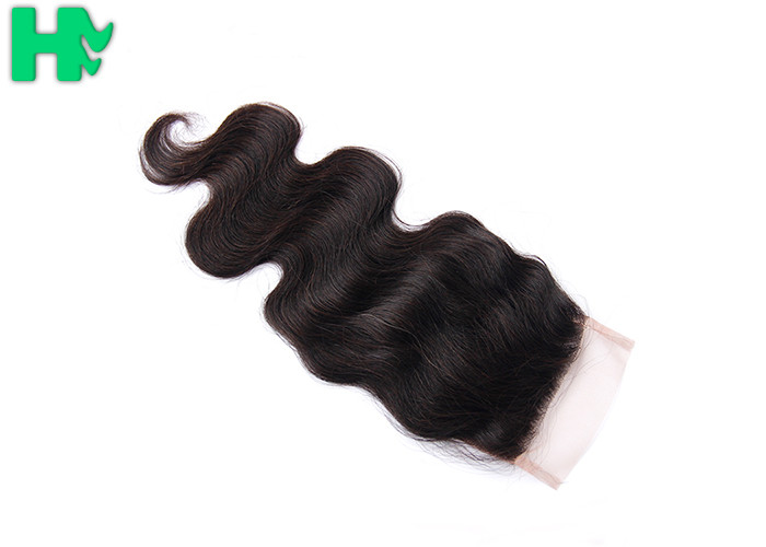 New Fashion 100% Human Hair Closure 4*4 Wefts Closure Extension Body Wave