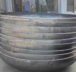 High Pressure Spherical Crown Head cold Pressing Spherical Pipe Cap