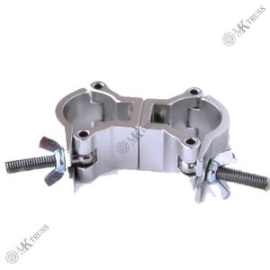 Quality OEM Aluminum Stage Lighting Truss Hook Truss Clamp Double Coupler 100kg for 50mm Tube wholesale